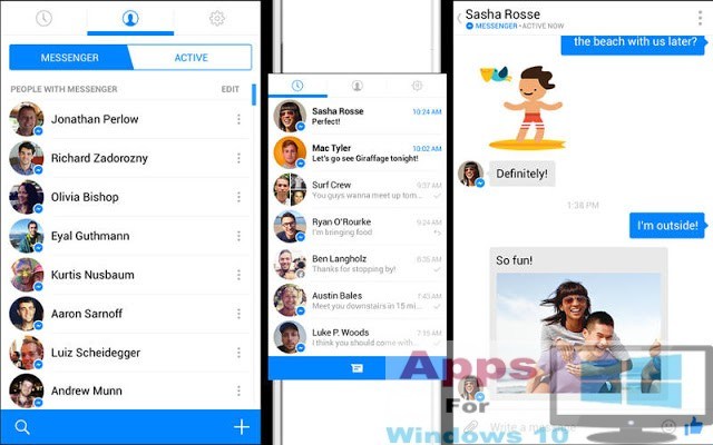 Facebook messenger app for desktop